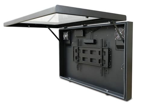 stainless steel tv enclosure|tv enclosures for sale.